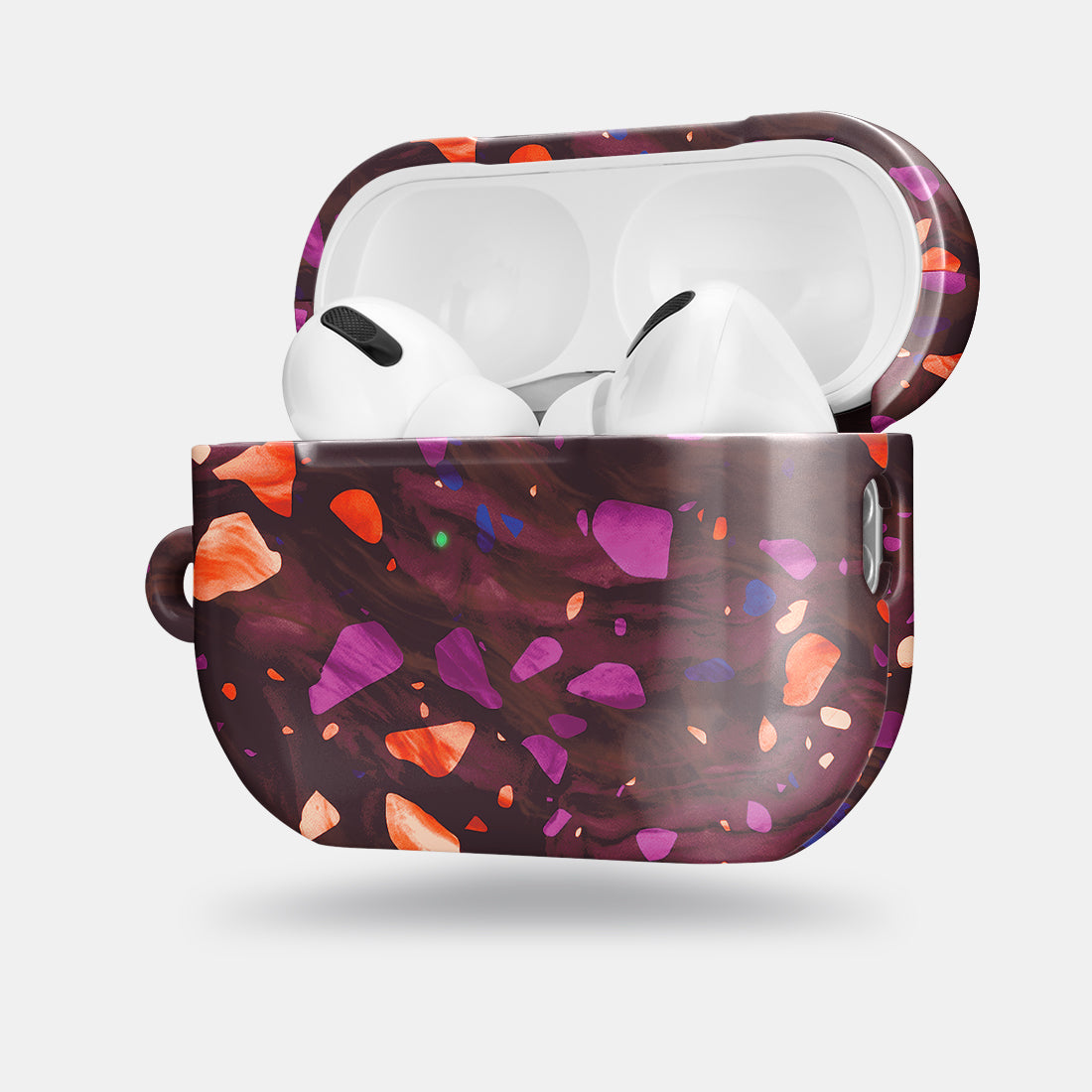 Paprika Terrazzo Gem | AirPods Pro 2 Case