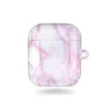 粉紅石紋 AirPods 保護殼