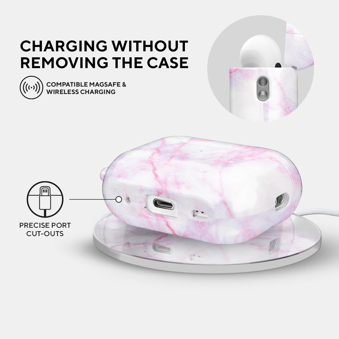 Pink White | AirPods Pro 2 Case