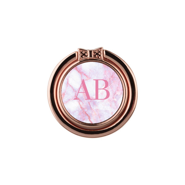 Pink White | Custom Phone Ring Holder