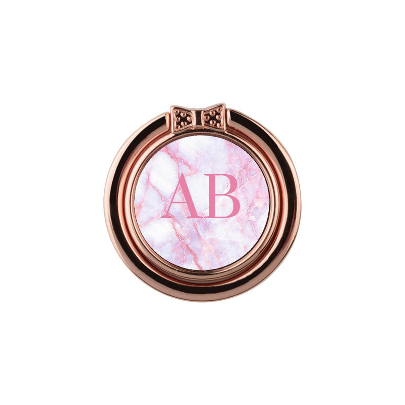 Pink White | Custom Phone Ring Holder