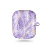 紫色沙金紋 AirPods 保護殼