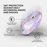 紫色沙金紋 | AirPods Pro 2 耳機保護套
