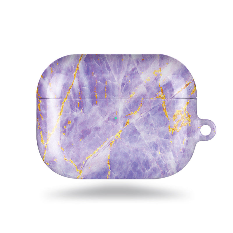 紫色沙金紋 AirPods  Pro 保護殼