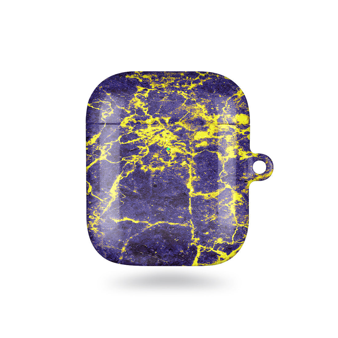 紫夜雲石紋 客製化 AirPods 保護殼