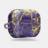 紫夜雲石紋 | 客製化 AirPods Pro 2 耳機保護套
