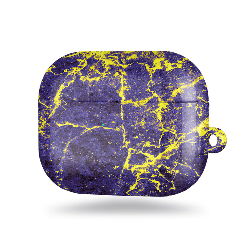 紫夜雲石紋 客製化 AirPods Pro 保護殼