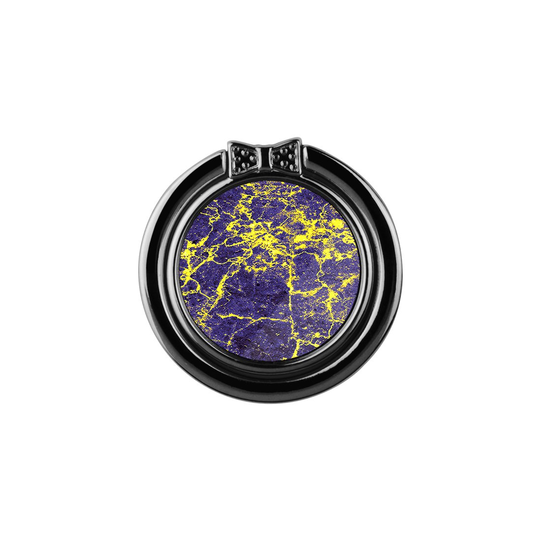 紫夜雲石紋 手機扣環支架（非磁吸）