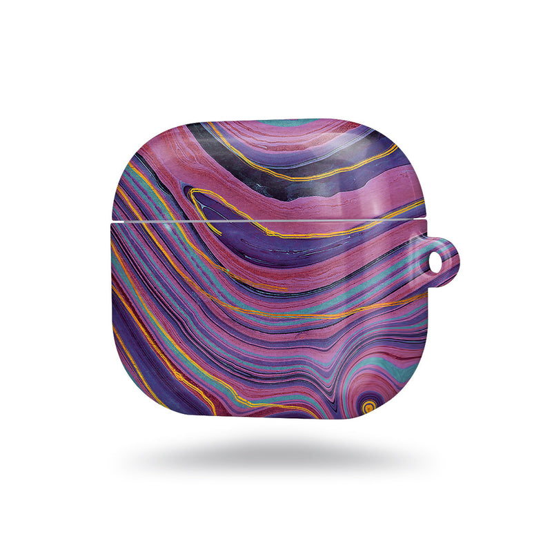 紫色流沙紋 | AirPods 3 保護殼