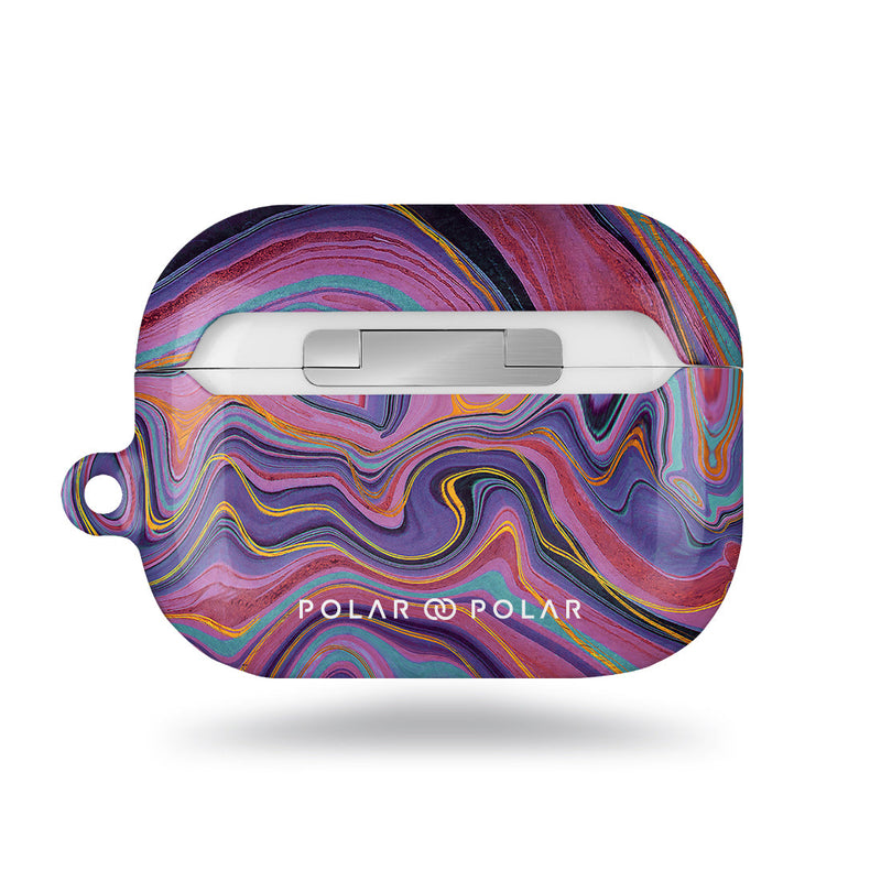 紫色流沙紋 AirPods  Pro 保護殼