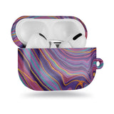 紫色流沙紋 AirPods  Pro 保護殼