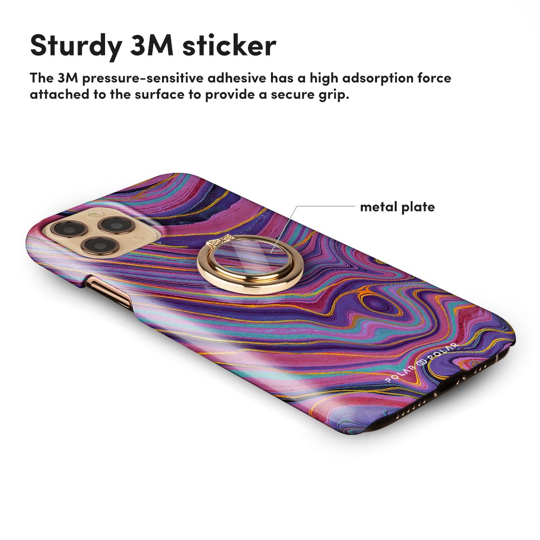 Rhythm In The Desert Adhesive Phone Ring Holder