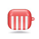 Scarlet Stripe | Custom AirPods 3 Case
