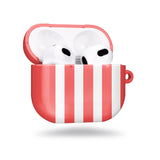 Scarlet Stripe | Custom AirPods 3 Case