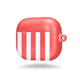 Scarlet Stripe | Custom AirPods 3 Case