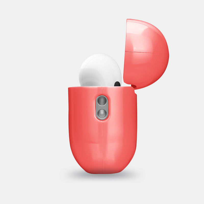 斐紅色直紋 | 客製化 AirPods Pro 2 耳機保護套