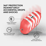 斐紅色直紋 | 客製化 AirPods Pro 2 耳機保護套