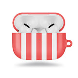 斐紅色直紋 AirPods Pro 保護殼