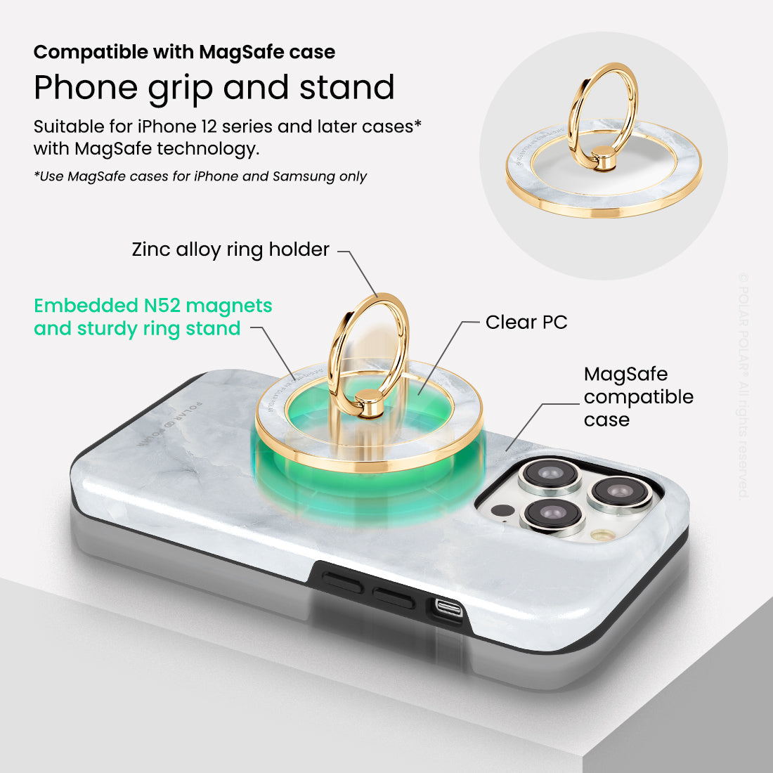 Standard_MagSafe Phone Grip and Ring Holder