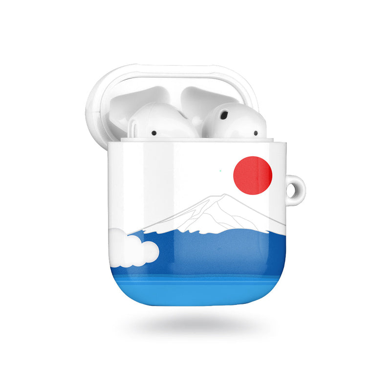 夏の富士山 客製化 AirPods 耳機保護套