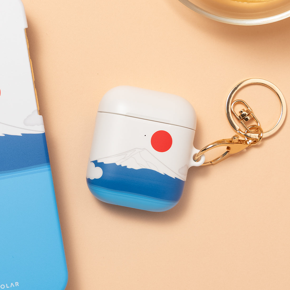 夏の富士山 AirPods 耳機保護套