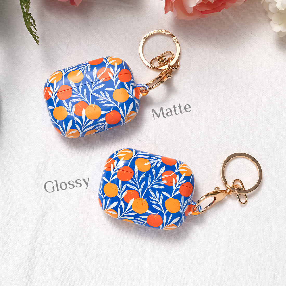 Summer Tangerine | Custom AirPods 3 Case