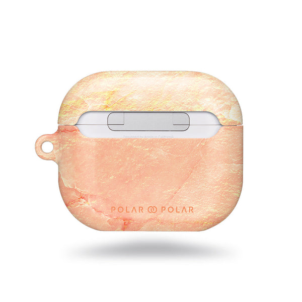 粉色雲石紋 | 客製化 AirPods 3 保護殼