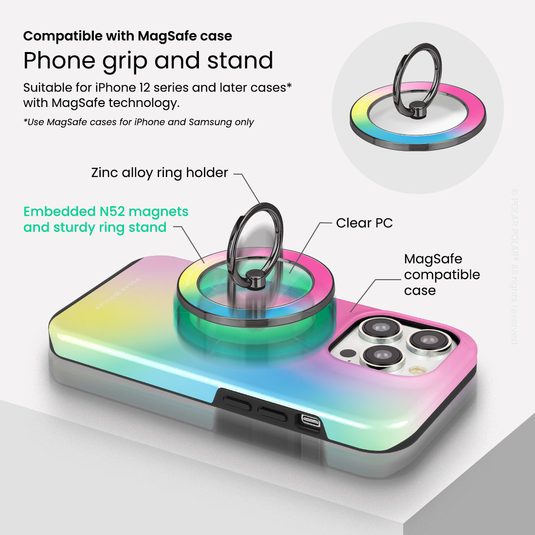 Standard_MagSafe Phone Grip and Ring Holder