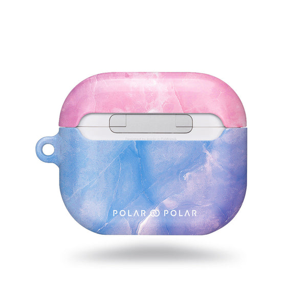粉紅藍雲石紋 | 客製化 AirPods 3 保護殼