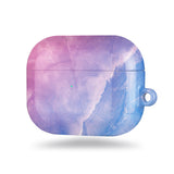 粉紅藍雲石紋 客製化 AirPods Pro 保護殼