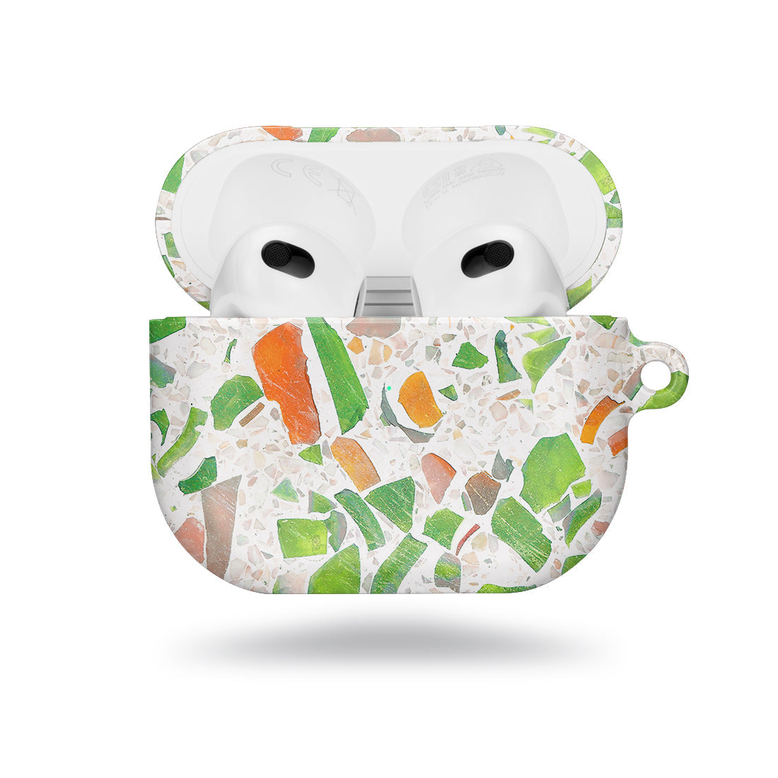 Terrazzo Green | Custom AirPods 3 Case