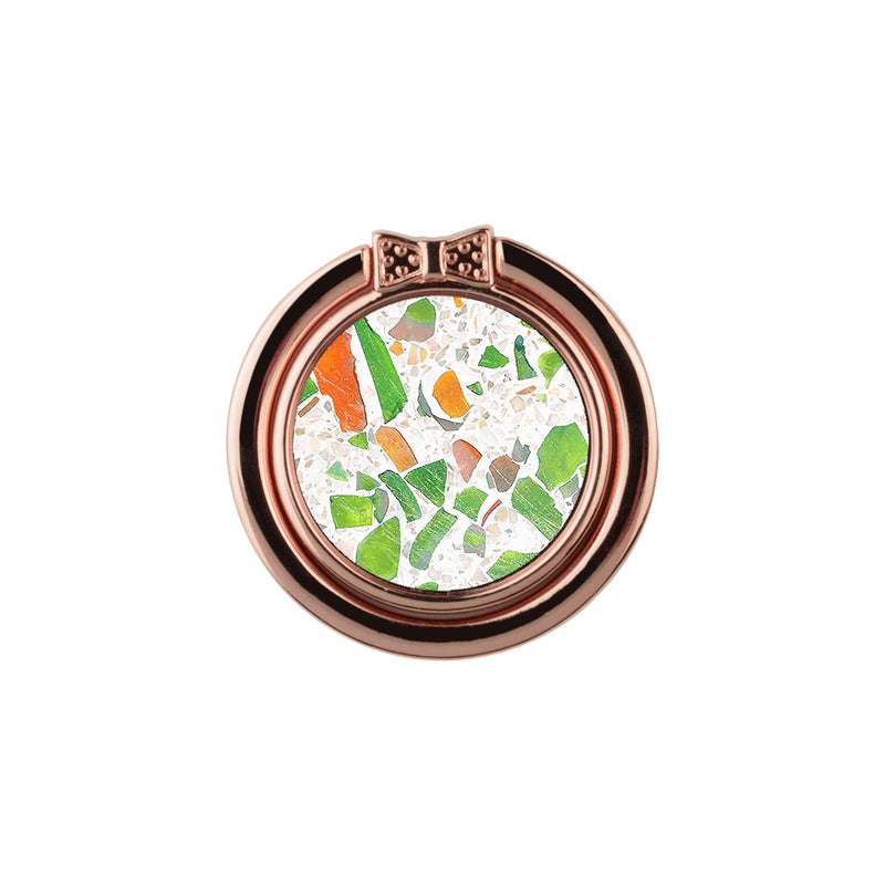Terrazzo Green | Phone Ring Holder