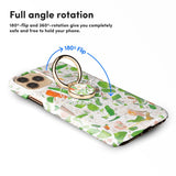 Terrazzo Green | Phone Ring Holder