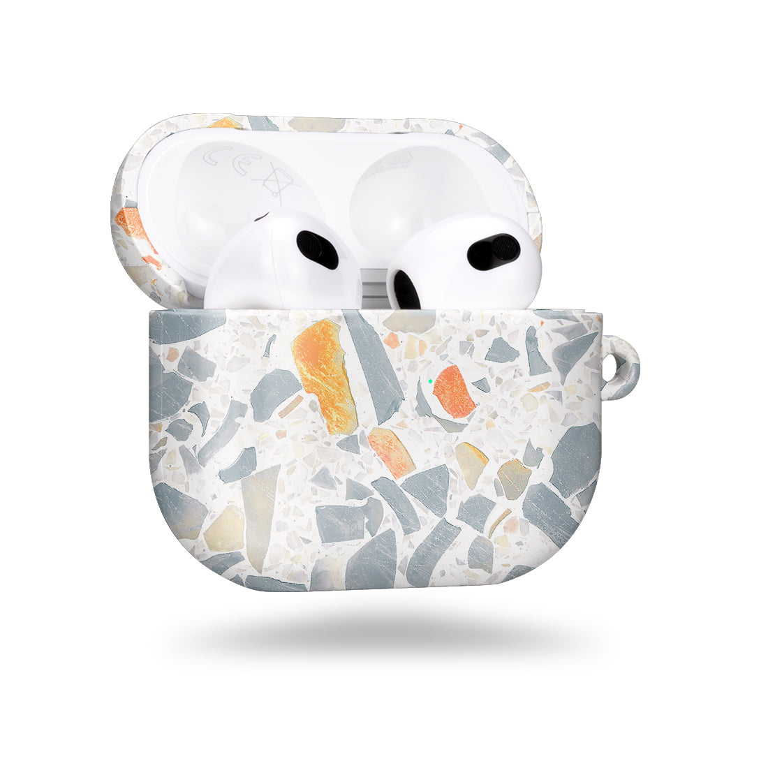 Terrazzo Grey | Custom AirPods 3 Case