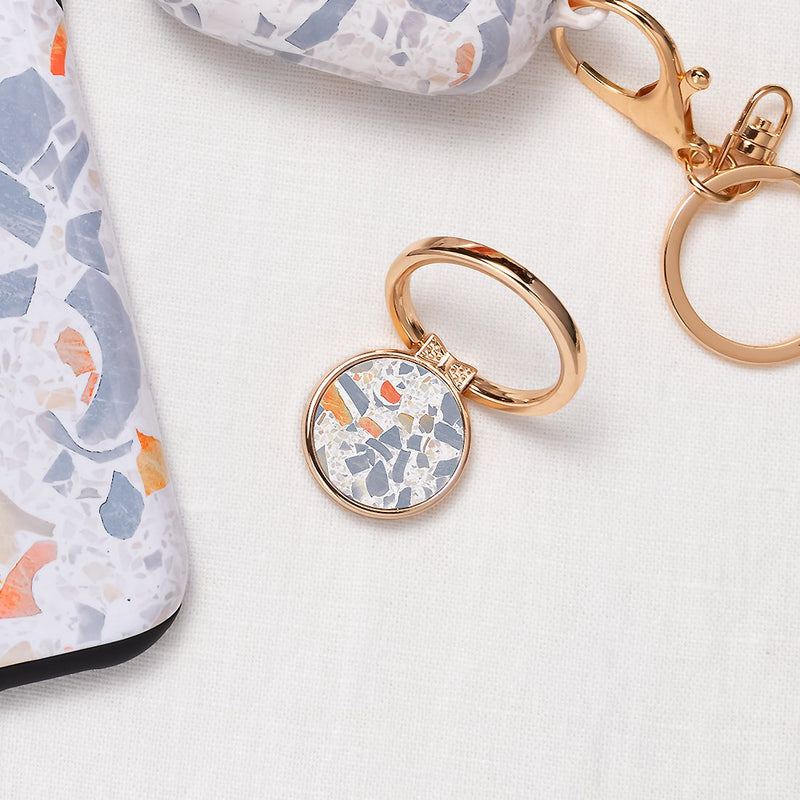 Terrazzo Grey | Phone Ring Holder