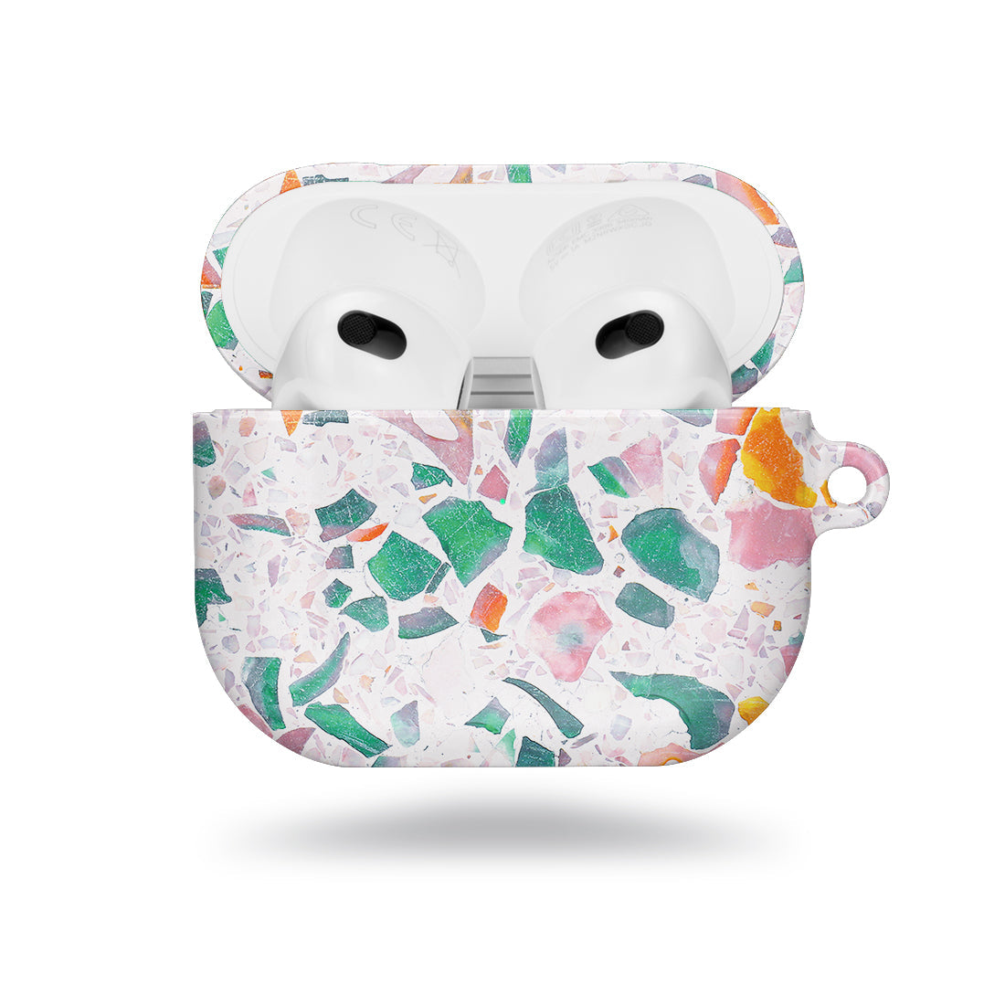 Terrazzo Lake Blue | Custom AirPods 3 Case