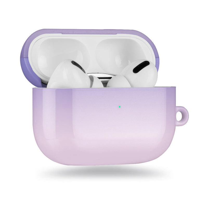 紫藍色粉彩 客製化 AirPods Pro 保護殼