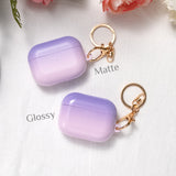 紫藍色粉彩 客製化 AirPods Pro 保護殼