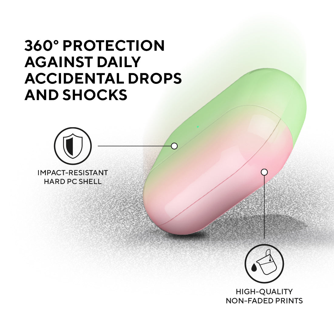 西瓜冰粉彩 | AirPods 3 保護殼