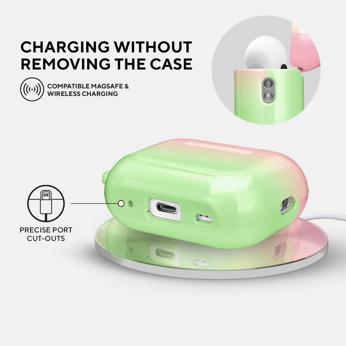 Watermelon Pastel | AirPods Pro 2 Case