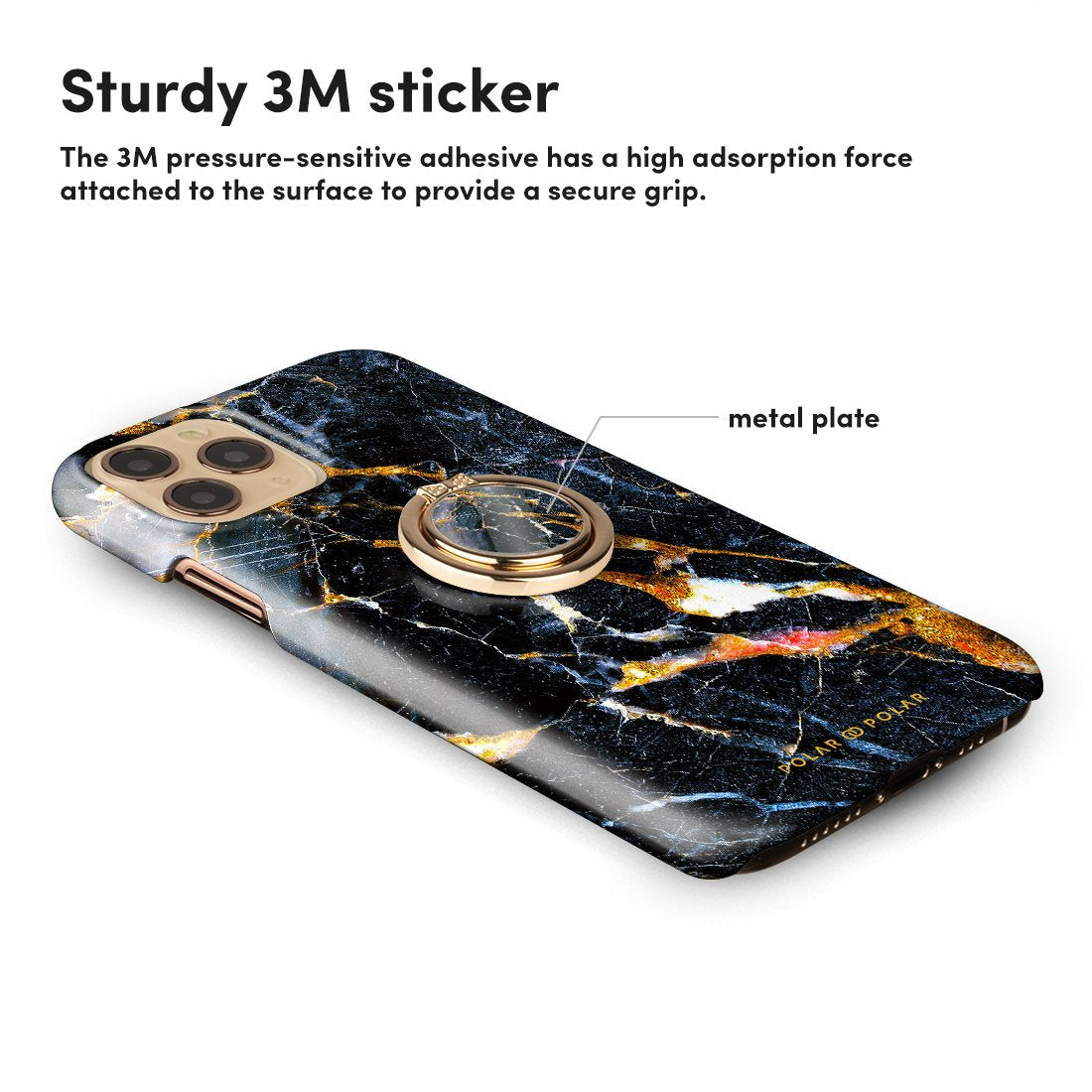 Winter Forest Adhesive Phone Ring Holder