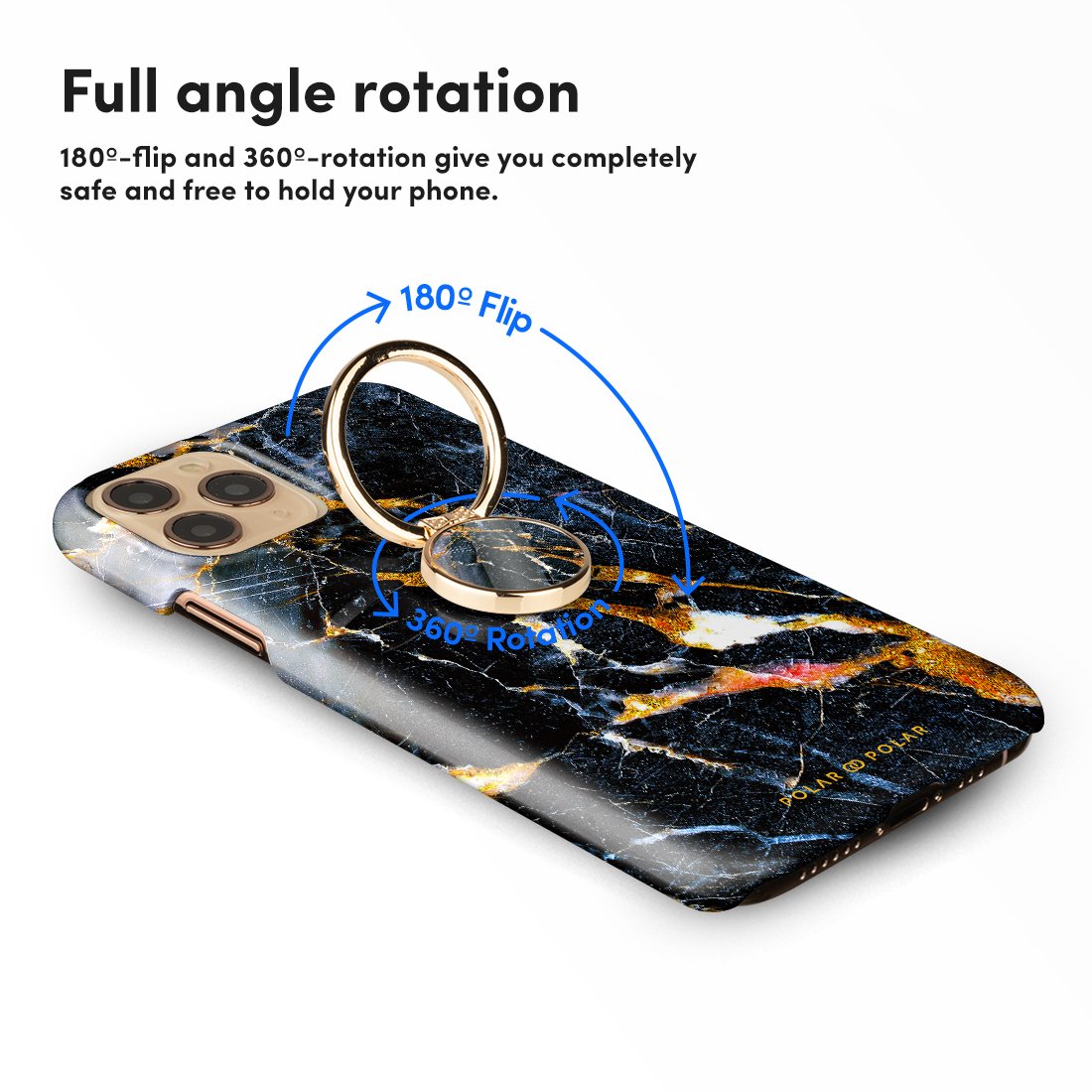 Winter Forest Adhesive Phone Ring Holder
