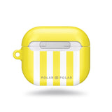 Yellow Stripe | Custom AirPods 3 Case