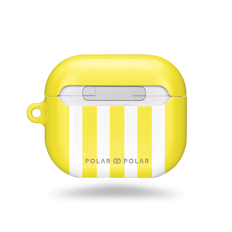 Yellow Stripe | Custom AirPods 3 Case