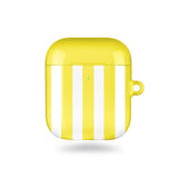 Yellow Stripe | Custom AirPods Case