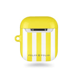 Yellow Stripe | Custom AirPods Case