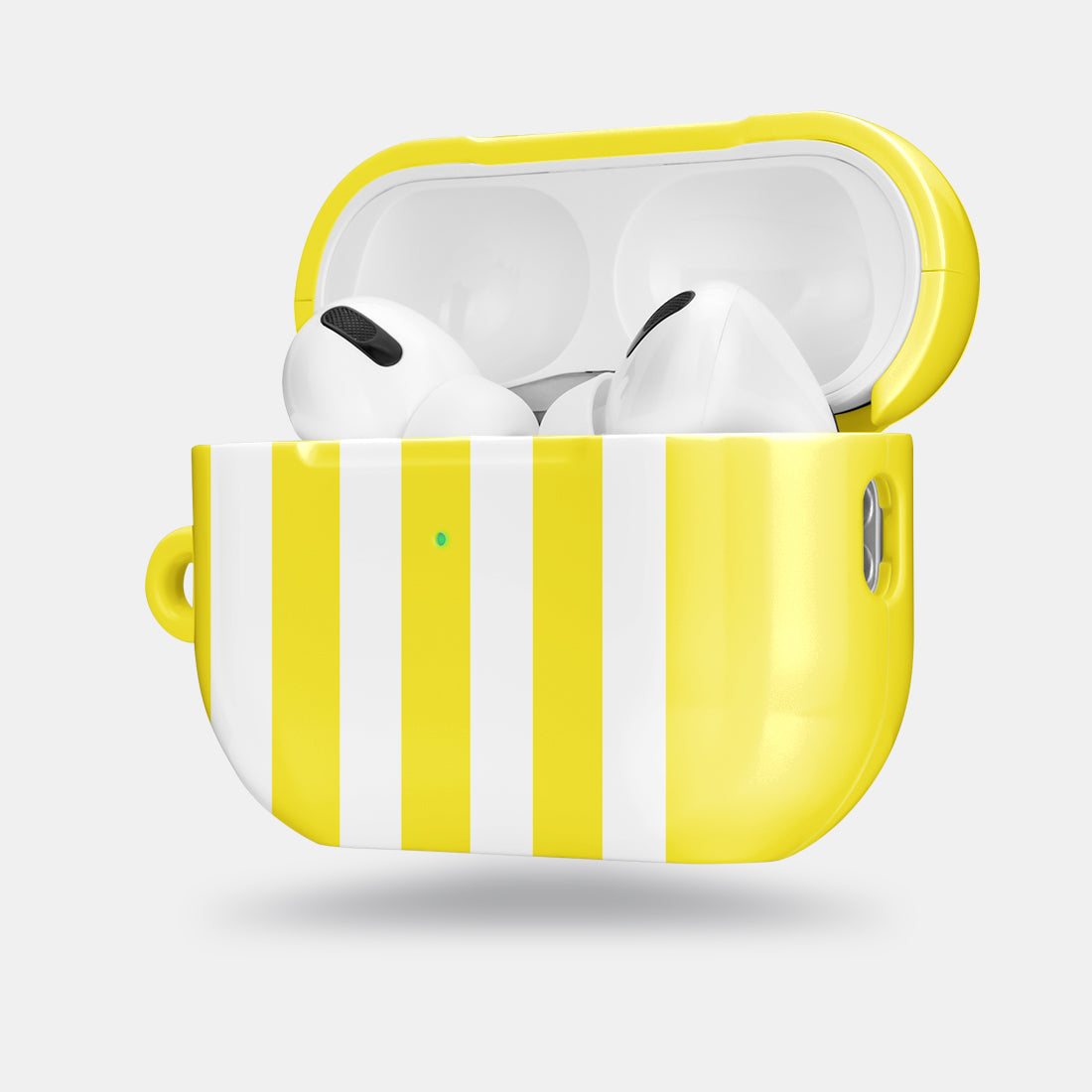 黃色直紋 | 客製化 AirPods Pro 2 耳機保護套