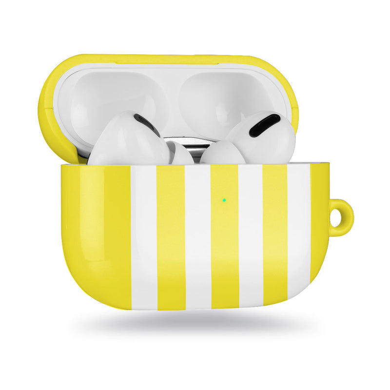 Yellow Stripe | Custom AirPods Pro Case