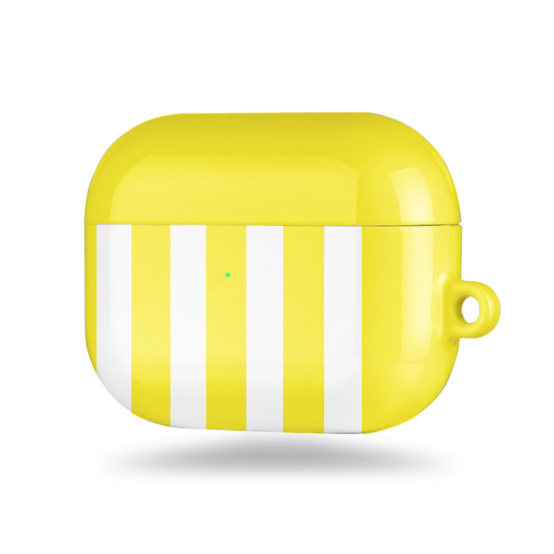 黃色直紋 AirPods Pro 保護殼